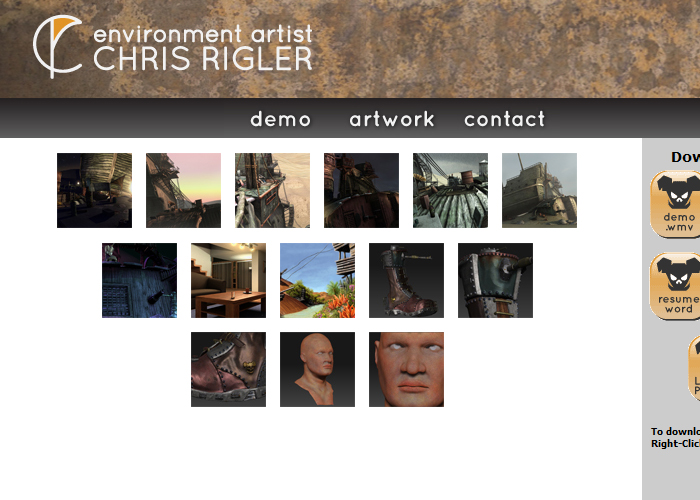 Chris Rigler Demo Reel