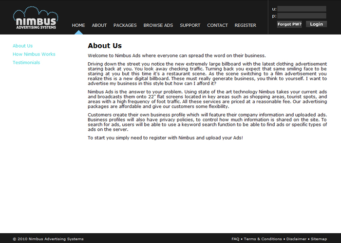 Nimbus Advertising Systems